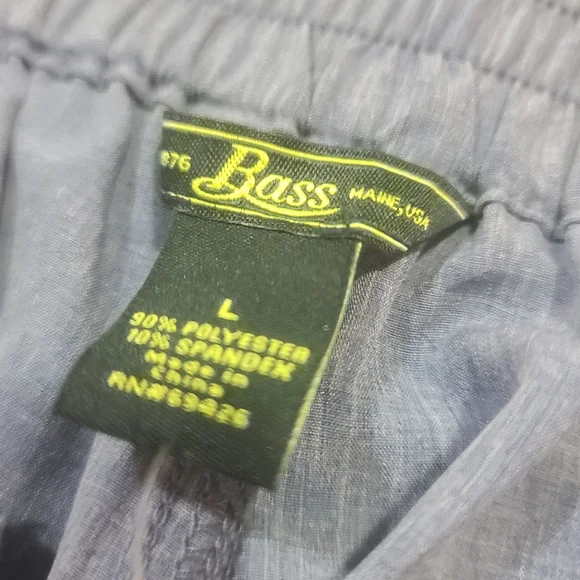 Bass Women's Propel Turbo-Dry Blue Moisture Wick Performance Jogger Pants size L - Picture 7 of 14